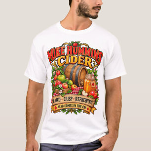 Grappige Ciderliefhebber Humor Schelmachtige Drink T-shirt
