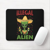 Grappige Cinco De Mayo Illegal Alien Drink Muismat (Met muis)
