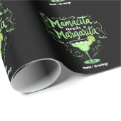 Grappige Cinco de Mayo Mamacita heeft een Margarit Cadeaupapier (Rol Hoek)