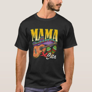 Grappige Cinco De Mayo Mamacita Hoed Mexicaans T-shirt