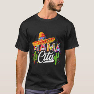 Grappige Cinco de Mayo Mamacita Mexicaanse mama vo T-shirt