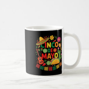 Grappige Cinco De Mayo Mexicaanse Sombrero Pet Man Koffiemok