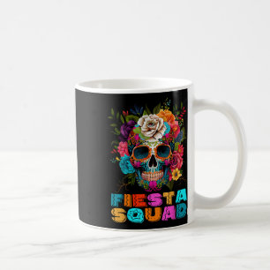 Grappige Cinco de Mayo Shirten Fiesta Squad Mexica Koffiemok