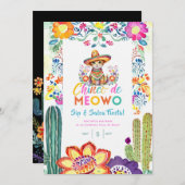 Grappige Cinco De Mayo Sla-en-Salsa-Kat-FIESTA     Kaart (Voorkant / Achterkant)