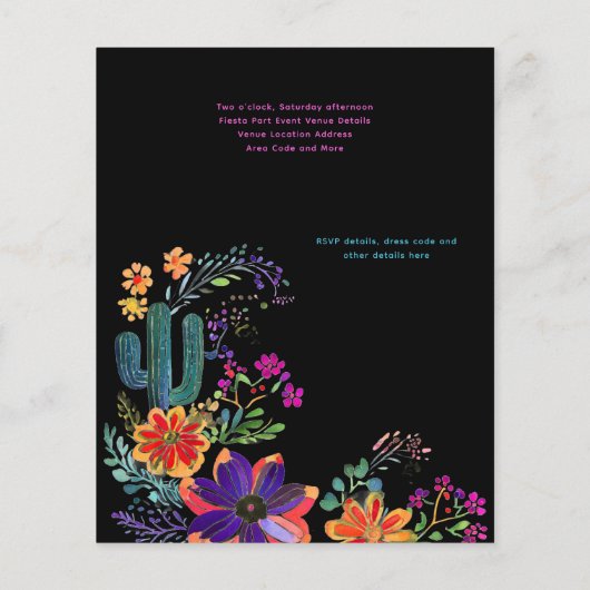 Grappige Cinco De Mayo Slurpen en Salsa Kat FIESTA (Achterkant)