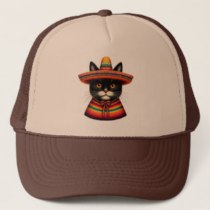 Grappige Cinco De Mayo Sombrero Festival Mexicaans Trucker Pet