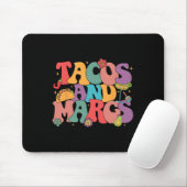 Grappige Cinco De Mayo Tacos En Margs Mexicaans Fe Muismat (Met muis)