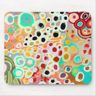 grappige cirkels muismat