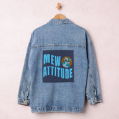 grappige citaat denim jacket (Hangar)