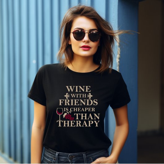 Grappige citaten beroemde wijndrinker slogan t-shirt