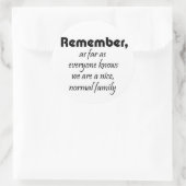 Grappige citaten geschenken humor stickers familie (Tas)