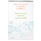 Grappige citaten & grappen Humor 2025 Aangepaste J Kalender (Mar 2027)