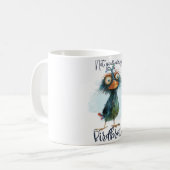 Grappige citaten Grappige eigenzinnige grillige vo Koffiemok (Voorkant links)