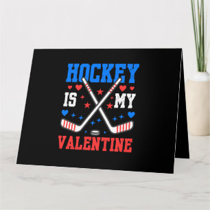 Grappige citaten IJshockey is mijn Valentijnsportt Kaart
