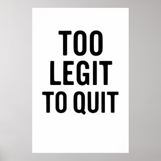 Grappige citaten: Ik kwam, ik zag, ik maakte het o Poster