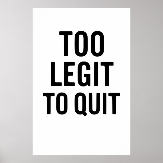 Grappige citaten: Ik kwam, ik zag, ik maakte het o Poster (Voorkant)