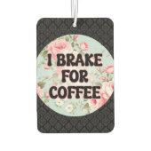 Grappige citaten Meisje chauffeurs Bloemenwagen Luchtverfrisser (Achterkant)