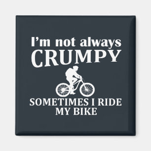 grappige citaten over fietsen magneet