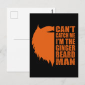 grappige citaten over ginger baard man briefkaart (Voorkant / Achterkant)