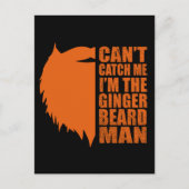 grappige citaten over ginger baard man briefkaart (Voorkant)