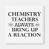 Grappige citaten over scheikundeleraar magneet (Voorkant)