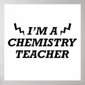 Grappige citaten over scheikundeleraar poster (Voorkant)