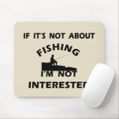 grappige citaten over visliefhebbers muismat (Met muis)