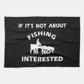 grappige citaten over visliefhebbers theedoek (Horizontaal)