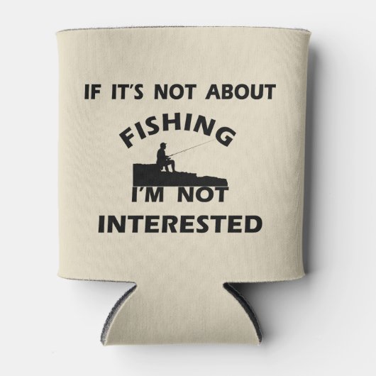 grappige citaten over visserij blikjeskoeler (Voorkant)