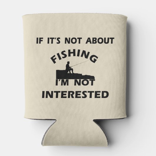 grappige citaten over visserij blikjeskoeler (Achterkant)