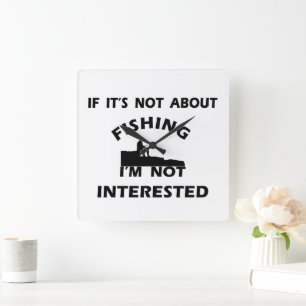 grappige citaten over visserij vierkante klok