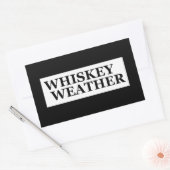 Grappige citaten over Whiskey liefhebber Rechthoekige Sticker (Envelop)