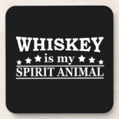 grappige citaten over whiskey minnaar bier onderzetter (Voorkant)