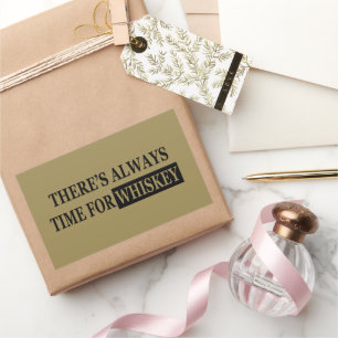 Grappige citaten over whisky liefhebber rechthoekige sticker