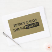 Grappige citaten over whisky liefhebber rechthoekige sticker (Envelop)