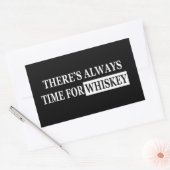 Grappige citaten over whisky liefhebber rechthoekige sticker (Envelop)