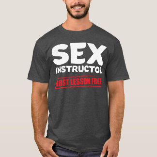 Grappige citaten Se instructeur cadeau grappig T-shirt