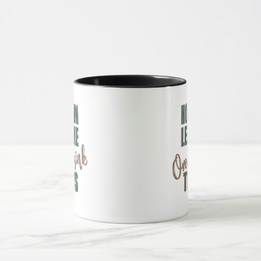 Grappige citaten uit bekende sarcastische gezegden mok (Midden)