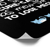 grappige citaten van de slaapkat poster (Hoek)