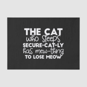 grappige citaten van de slaapkat tissuepapier
