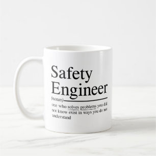 grappige citaten voor Safety Engineer Koffiemok