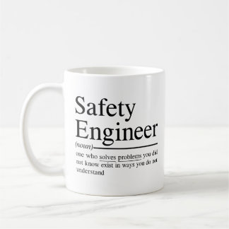 grappige citaten voor Safety Engineer Koffiemok
