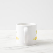 Grappige Citroen Espresso Kop (Achterkant)