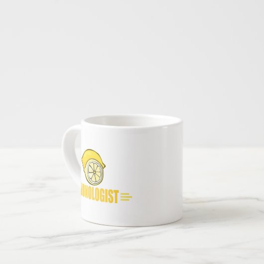 Grappige Citroen Espresso Kop (Links)