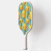 Grappige Citroen Gezichten Pickleball Paddle (Links)