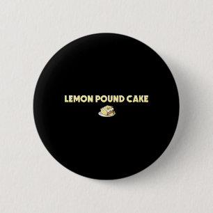 Grappige Citroen Pound Cake Ronde Button 5,7 Cm