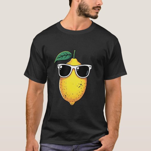 Grappige Citroen Zonnewinkel T-shirt (Voorkant)
