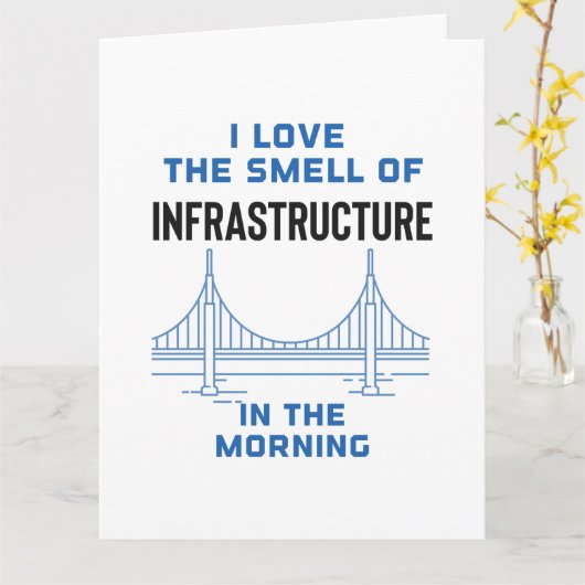 Grappige Civiele Techniek Afstuderen Kaart (Gele Bloem)