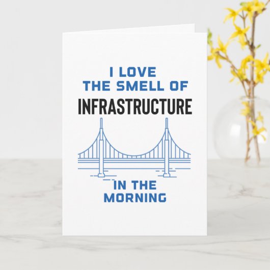 Grappige Civiele Techniek Afstuderen Kaart (Gele Bloem)