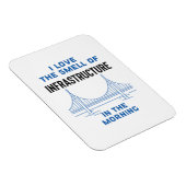 Grappige Civiele Techniek Afstuderen Kaart Magneet (Rechterzijde)